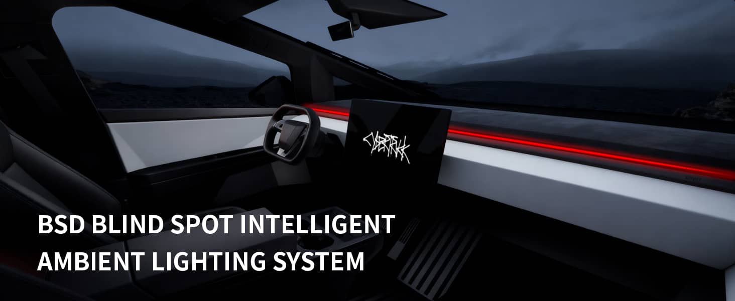 Cybertruck Ambient Lighting Banner