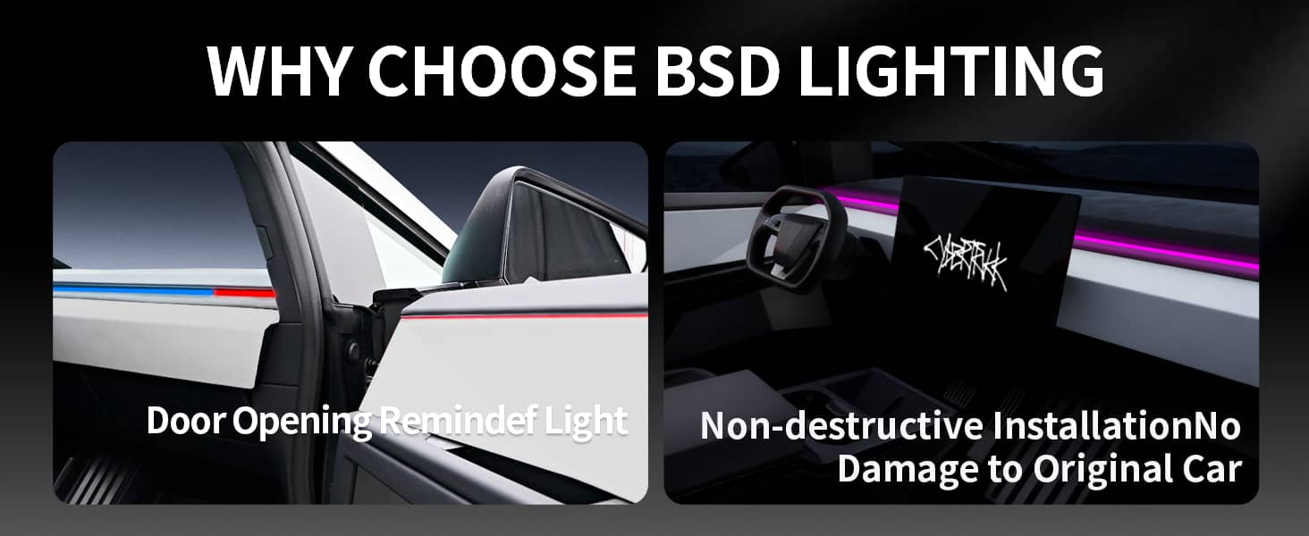 Cybertruck Ambient Lighting Detail 3