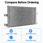 A/C Condenser for Tesla Model 3 2017–2020 (1077083-00-B) - Image 10