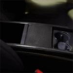 Carbon fiber Center console trim panel for Model S/X 2022+