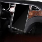 Center Display Frame Dry Carbon Fiber Overlay for Model S/X 2014-2020 - Image 2