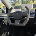 Custom Carbon Fiber Steering Wheel for Tesla Model 3 / Y【F1 Style】