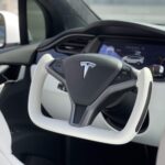 TESERY Custom Yoke Steering Wheel Replacement for Tesla Model X / S 2012-2020