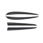 Door Trim Real Dry Carbon Fiber Overlay for Model X - Image 9