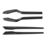 Door Trim Real Dry Carbon Fiber Overlay for Model X - Image 6