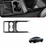Dry Carbon Fiber Center Console Cup Holder for Cybertruck