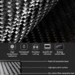 Dry Carbon Fiber Dashboard Panel Overlay for Model S/X 2021+ | 3 Finishes | UV Protected | Peel & Stick - Image 5