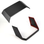 Dry Carbon Fiber Rear Screen Frame Cover / Frame Full Wrap for Cybertruck - Image 11