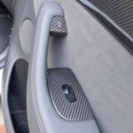 Dry Carbon Fiber Window Lift Button Trim & Switch Covers for Tesla Model Y L - Image 6