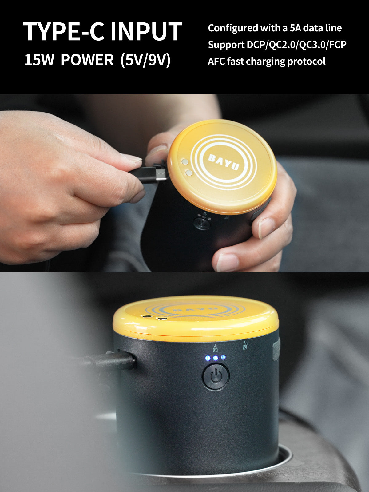 BAYU PORTABLE MODULAR 6 In 1 CAR TOOL