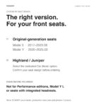 Full Back Seat Replacement for Model 3 / Y - Carbon Fiber Interior Mods - Image 12