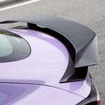 GT-Style Carbon Fiber Rear Spoiler Wing for Model 3 Highland - Image 7