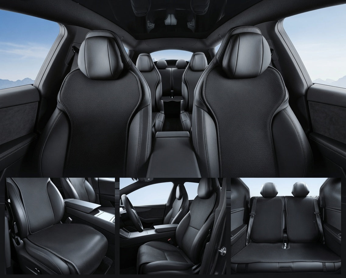 Ice Silk Seat Cover for Tesla Model YL