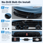 Model 3 Highland Body Kit – 5-Piece ABS Aero Package - Image 5
