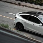 Model Y Carbon Fiber Spoiler Sport Style - Dry Carbon Fiber Exterior Mods - Image 2