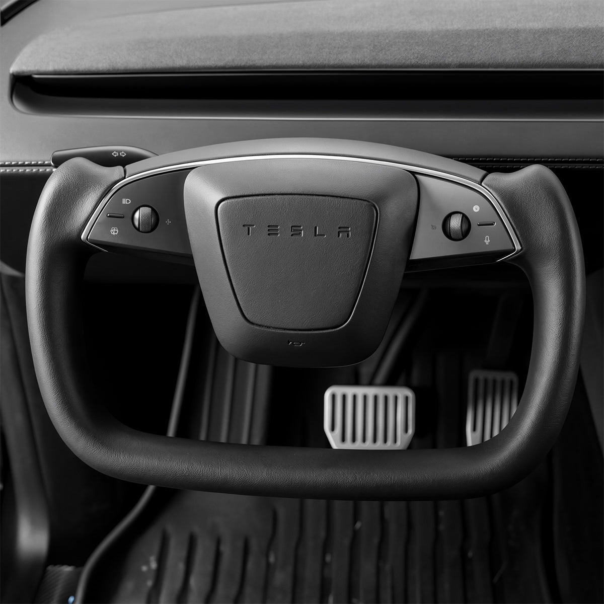 open-bottom-yoke-steering-wheel-for-model-y-juniper-model-3-highland-5792310 Open-Bottom Yoke Steering Wheel for Model Y Juniper / Model 3 Highland - Image 1