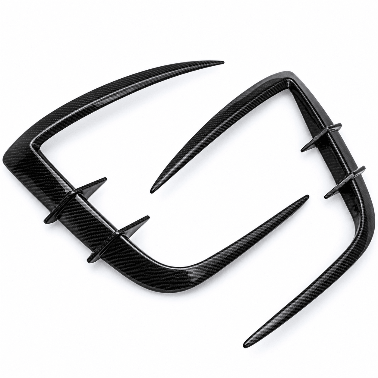 real-carbon-fiber-front-intake-air-blades-trim-for-model-y-juniper-model-yl-6-seater-8626666 Real Carbon Fiber Front Intake Air Blades Trim for Model Y Juniper & Model YL 6-Seater - Image 1