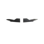 Real Carbon Fiber Rear Bumper Aprons for Model S