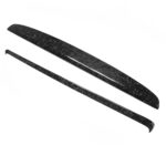 Real Dry Carbon Fiber Dash Cover Overlay for Model 3 Highalnd & New Model Y - Image 4