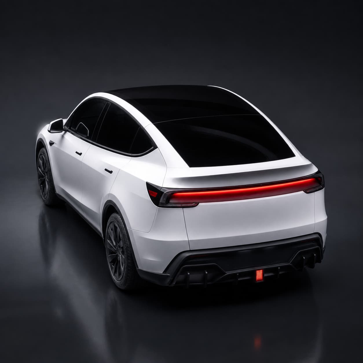 LED brake light strobe active while driving