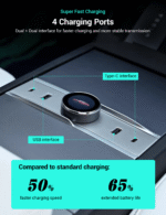 Rotating Gear Shift Knob Dock for Model 3 Highland/Model Y Juniper | Ergonomic Design - Image 6