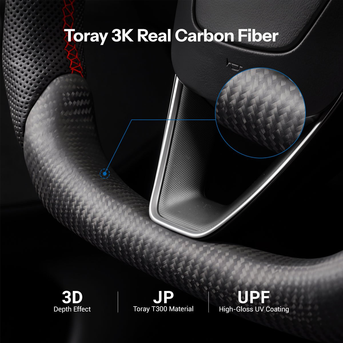 Carbon Fiber Steering Wheel