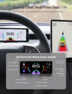 TESERY 7′′ Gear Shift Touch Screen Dashboard Display for Model 3 Highland / Model Y Juniper - Image 6