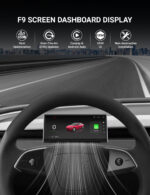 TESERY F9 Pro Screen Dashboard Display With Carplay & Android Auto for Model 3 / Model Y - Image 4