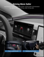 TESERY F9 Pro Screen Dashboard Display With Carplay & Android Auto for Model 3 / Model Y - Image 11