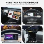 Flash Sale: TESERY 9‘’ Carplay Instrument Dashboard Screen Display for Model 3 / Y - Image 9