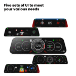 TESERY 9.6 Inch Instrument Cluster Dashboard Display for Model 3 / Y - Image 3