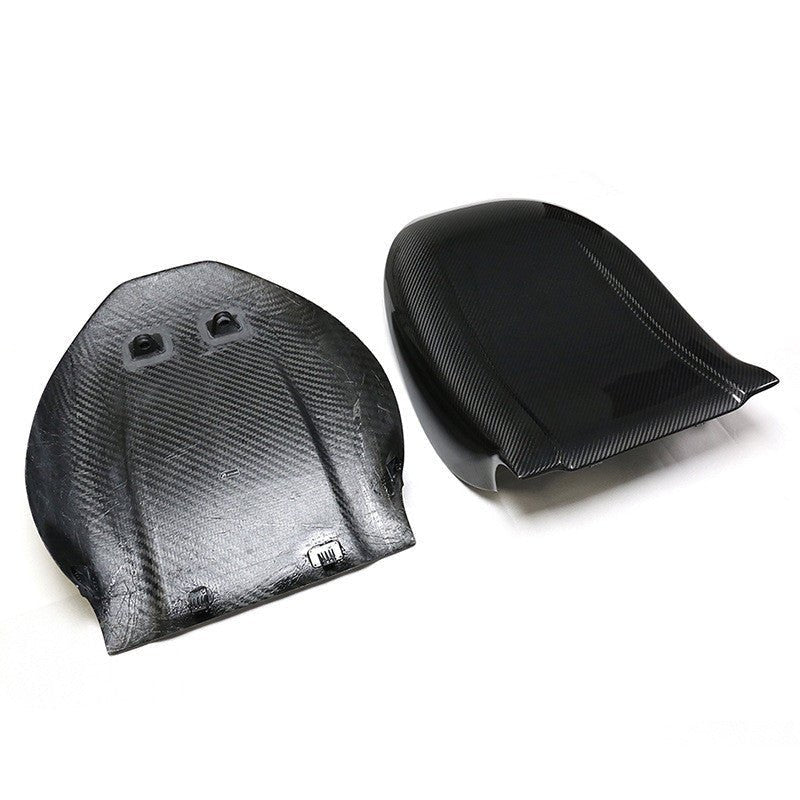 Original TESERY photograph of one panel rear with mounting clips beside the outward-facing carbon panel.