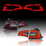 TESERY Eagle Eye Taillight Upgrade for Model 3/Y