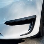 TESERY Tesla Model 3 Fog Light Trim - Carbon Fiber Exterior Mods - Image 2
