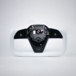 TESERY Yoke Plaid Steering Wheel for Tesla Model 3 / Y【White Leather】 - Image 7