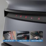 Trunk Tailgate Applique for Tesla Model Y Juniper - Real Dry Molded Carbon Fiber - Image 10