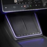 TESERY Wireless Charging Smart Button with Ambient Light for Model 3 Highland / Y Juniper